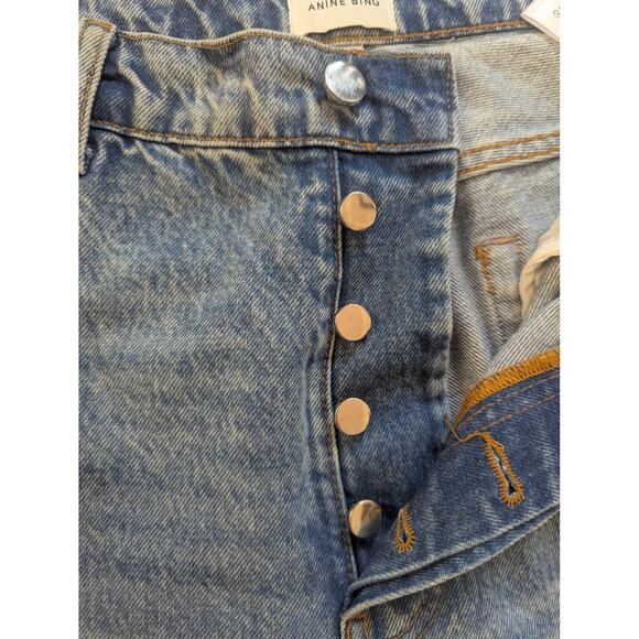 ANNIE BING GAVIN RELAXED STRAIGHT BLUE RESERVIOR SIZE 30 - Picture 10 of 12